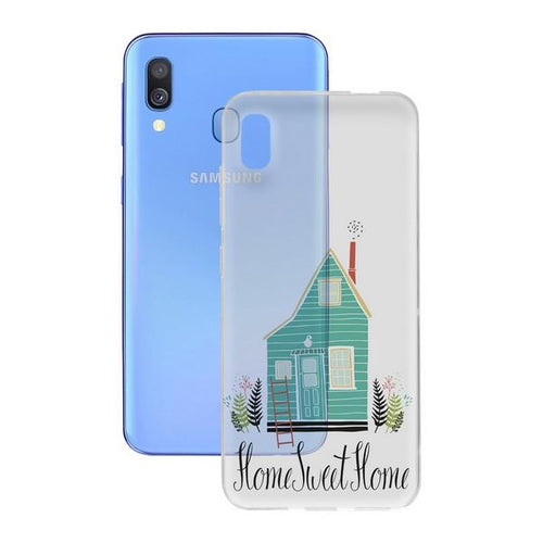 Custodia per Cellulare Samsung Galaxy A40 Contact Flex Home TPU - New Shop Generation