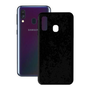 Custodia per Cellulare Samsung Galaxy A40 KSIX Soft Cover TPU Nero - New Shop Generation