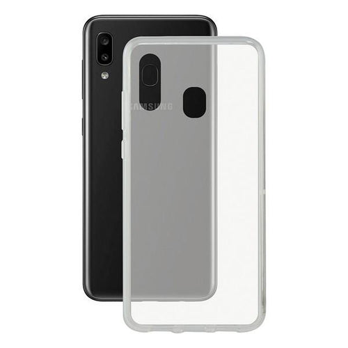 Custodia per Cellulare Samsung Galaxy A20e Contact Flex TPU Trasparente - New Shop Generation