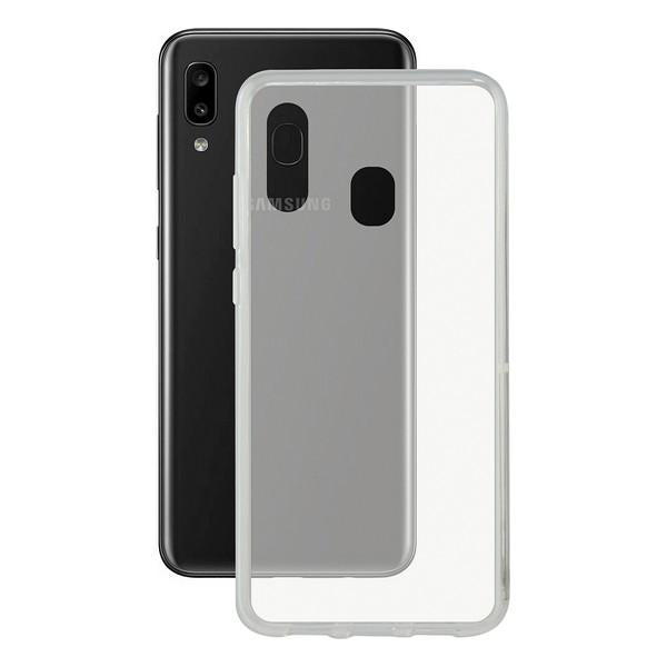 Custodia per Cellulare Samsung Galaxy A20e Contact Flex TPU Trasparente - New Shop Generation