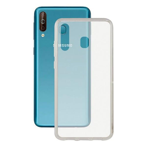 Custodia per Cellulare Samsung Galaxy A40s Contact Flex TPU Trasparente - New Shop Generation
