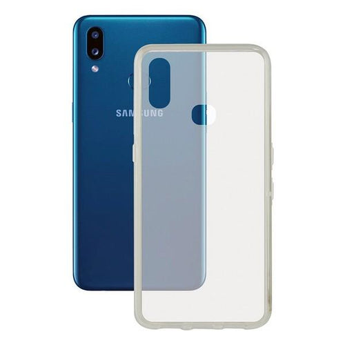 Custodia per Cellulare Samsung Galaxy A20s Contact Flex TPU Trasparente - New Shop Generation