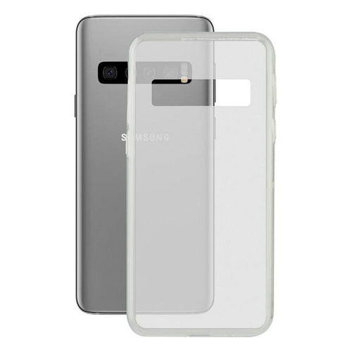 Custodia per Cellulare Samsung Galaxy S10+ Contact Flex TPU Trasparente - New Shop Generation