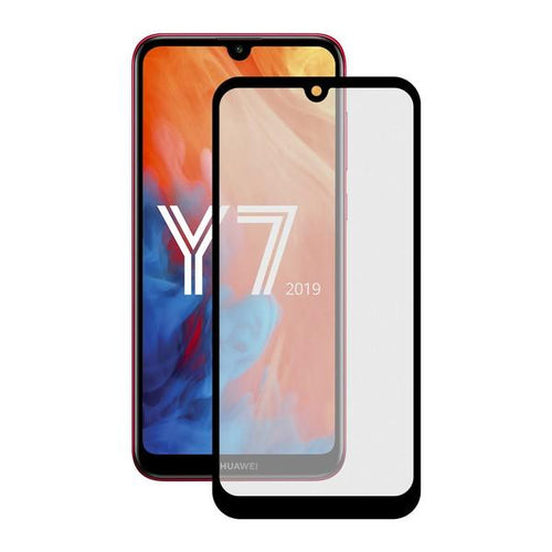 Protettore Schermo Vetro Temprato per Cellulare Huawei Y7 2019 Contact Extreme 2.5D - New Shop Generation