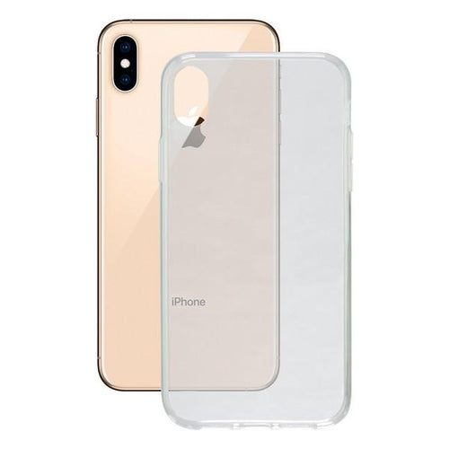 Custodia per Cellulare Iphone Xs Max Contact Flex TPU Trasparente - New Shop Generation