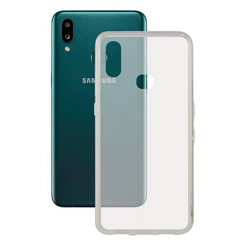 Custodia per Cellulare Samsung Galaxy A10s KSIX Flex TPU Trasparente - New Shop Generation