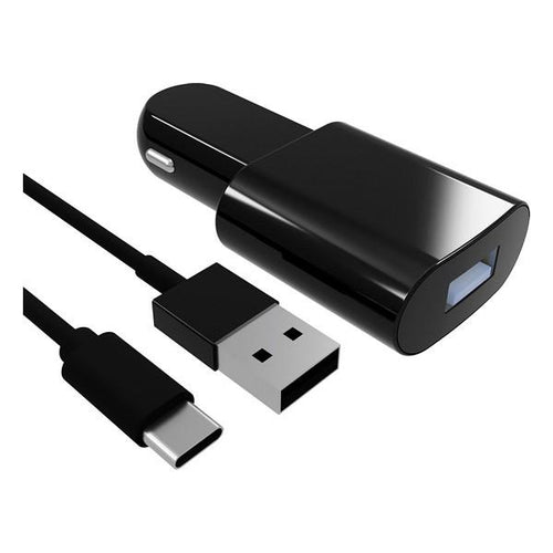 Caricabatterie per Auto Contact USB-C (1 m) Nero - New Shop Generation