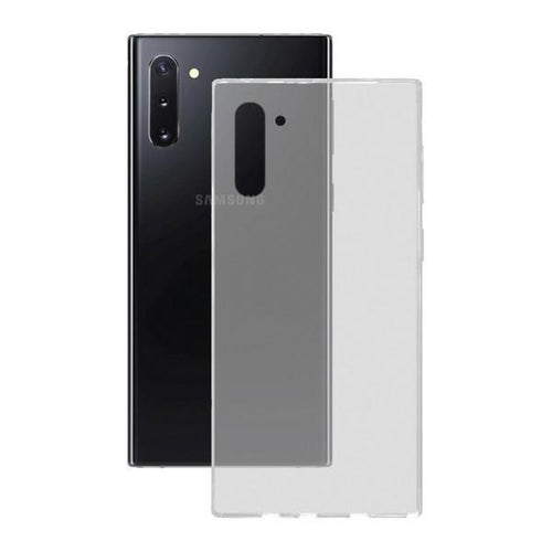 Custodia per Cellulare Samsung Galaxy Note 10 KSIX Flex Trasparente - New Shop Generation