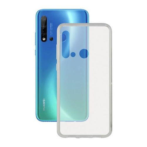 Custodia per Cellulare Huawei Nova 5i KSIX Flex Trasparente - New Shop Generation