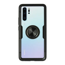 Carica l'immagine nel visualizzatore di Gallery, Cover con Anello Huawei P30 Pro KSIX 360 Ring Nero - New Shop Generation