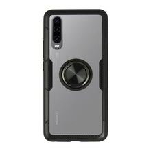Carica l'immagine nel visualizzatore di Gallery, Cover con Anello Huawei P30 KSIX 360 Ring Nero - New Shop Generation