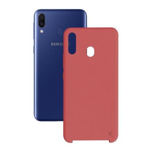 Custodia per Cellulare Samsung Galaxy M20 KSIX Soft Rosso - New Shop Generation