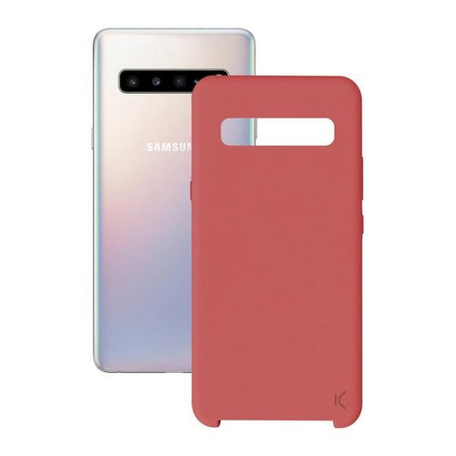 Custodia per Cellulare Samsung Galaxy M10 KSIX Soft Rosso - New Shop Generation