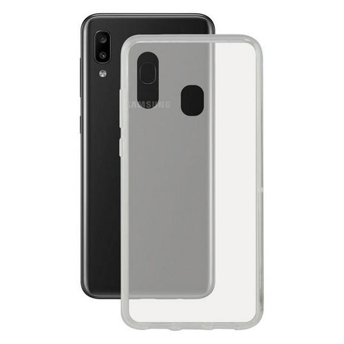 Custodia per Cellulare Galaxy A30 KSIX Flex Trasparente - New Shop Generation