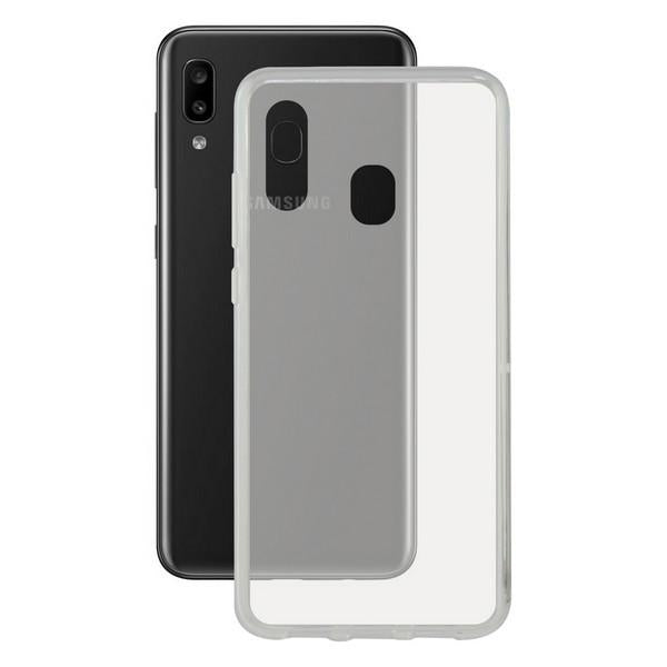 Custodia per Cellulare Galaxy A30 KSIX Flex Trasparente - New Shop Generation