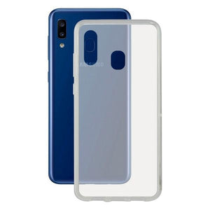 Custodia per Cellulare Galaxy A20 KSIX Flex Trasparente - New Shop Generation
