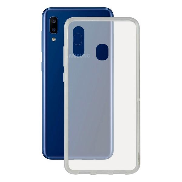 Custodia per Cellulare Galaxy A20 KSIX Flex Trasparente - New Shop Generation
