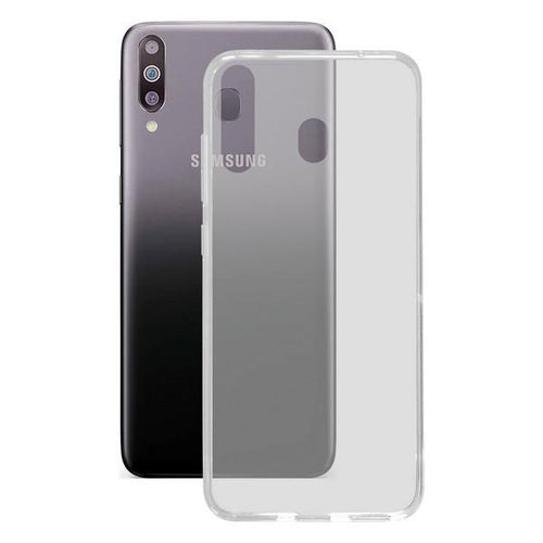 Custodia per Cellulare Samsung Galaxy M30 KSIX Flex TPU Trasparente Flessibile - New Shop Generation