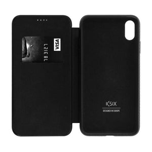 Custodia Folio per Cellulare Iphone Xr KSIX Executive Nero - New Shop Generation