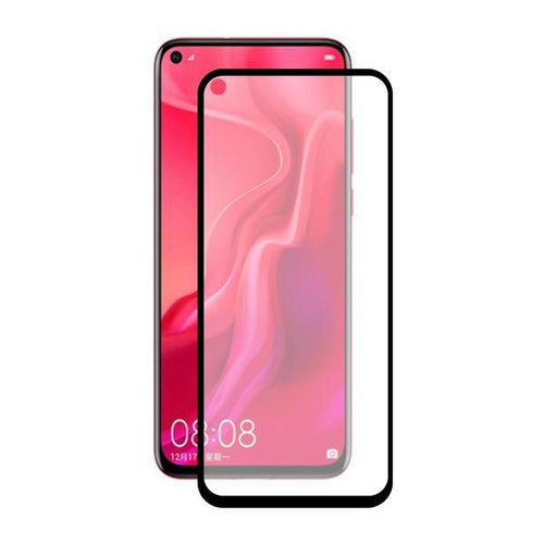 Protettore Schermo Vetro Temprato per Cellulare Huawei Nova 4 KSIX Extreme 2.5D Nero - New Shop Generation