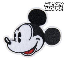 Carica l'immagine nel visualizzatore di Gallery, Toppa Mickey Mouse Nero Bianco Poliestere - New Shop Generation