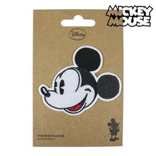 Carica l'immagine nel visualizzatore di Gallery, Toppa Mickey Mouse Nero Bianco Poliestere - New Shop Generation