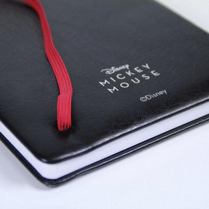 Agenda con Segnalibro Mickey Mouse A5 Nero - New Shop Generation
