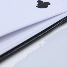 Carica l&#39;immagine nel visualizzatore di Gallery, Agenda con Segnalibro Mickey Mouse A5 Nero - New Shop Generation