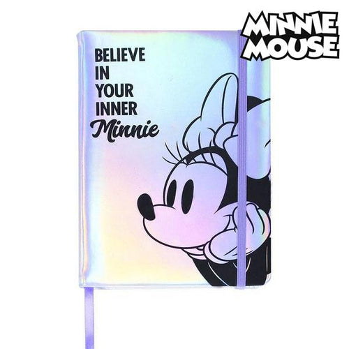 Agenda con Segnalibro Minnie Mouse A5 Lilla - New Shop Generation