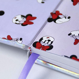 Agenda con Segnalibro Minnie Mouse A5 Lilla - New Shop Generation