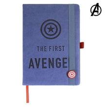 Carica l'immagine nel visualizzatore di Gallery, Taccuino The Avengers A5 Azzurro - New Shop Generation