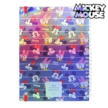 Carica l'immagine nel visualizzatore di Gallery, Quaderno con Anelli Mickey Mouse - New Shop Generation