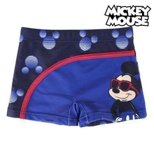 Carica l'immagine nel visualizzatore di Gallery, Costume da Bagno Boxer per Bambini Mickey Mouse Azzurro