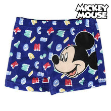 Carica l'immagine nel visualizzatore di Gallery, Costume da Bagno Boxer per Bambini Mickey Mouse Azzurro