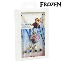 Carica l'immagine nel visualizzatore di Gallery, Parure Collana e Orecchini Frozen 71365 Dorato - New Shop Generation