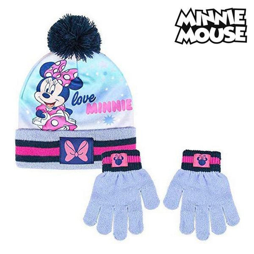Berretto e Guanti Minnie Mouse Lilla - New Shop Generation