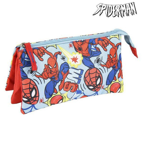 Astuccio Scuola Spiderman Azzurro - New Shop Generation