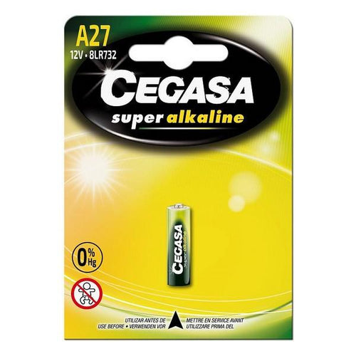 Batteria Alcalina Cegasa A27 8LR732 12V - New Shop Generation