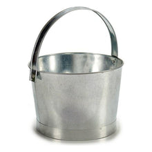 Carica l'immagine nel visualizzatore di Gallery, Secchio Argento Zinco (25 x 16,5 x 26,5	cm) - New Shop Generation