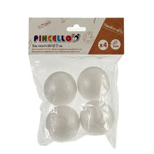 Carica l'immagine nel visualizzatore di Gallery, Materiale per Lavori Fai da Te (4 Pezzi) polistirene (Ø 5 cm) - New Shop Generation