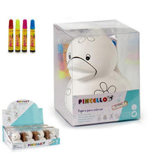 Carica l'immagine nel visualizzatore di Gallery, Salvadanaio PVC Pennarelli (9,5 x 12,5 x 9 cm) - New Shop Generation