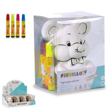 Carica l'immagine nel visualizzatore di Gallery, Salvadanaio PVC Pennarelli (10 x 13 x 8,5 cm) Mouse - New Shop Generation