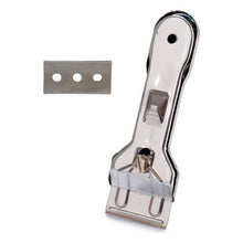 Carica l'immagine nel visualizzatore di Gallery, Raschietto Grigio Metallo (13,5 x 4,5 x 1 cm)