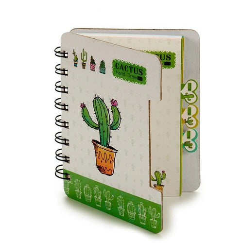 Agenda Cactus (12 x 1 x 9,2 cm) - New Shop Generation