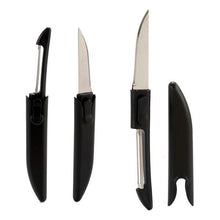 Carica l'immagine nel visualizzatore di Gallery, Coltello Spelucchino Nero (1,3 x 17 x 2,5 cm) - New Shop Generation