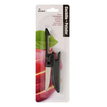 Carica l'immagine nel visualizzatore di Gallery, Coltello Spelucchino Nero (1,3 x 17 x 2,5 cm) - New Shop Generation