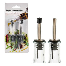 Carica l'immagine nel visualizzatore di Gallery, Tappo Dosatore Nero Metallo 2 pcs - New Shop Generation