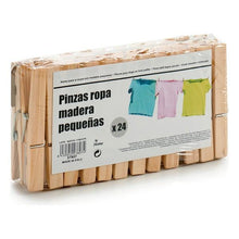 Carica l'immagine nel visualizzatore di Gallery, Mollette per Panni Legno (24 Pezzi) - New Shop Generation