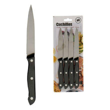 Carica l'immagine nel visualizzatore di Gallery, Set di Coltelli Nero (1,3 x 28 x 11 cm) (4 pcs) - New Shop Generation