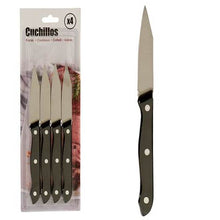 Carica l'immagine nel visualizzatore di Gallery, Coltello Spelucchino Metallo Plastica (4 pcs) (1,5 x 28 x 11 cm) - New Shop Generation